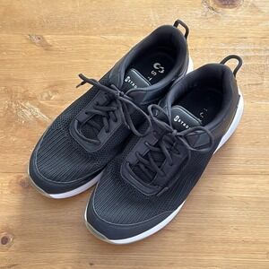 Stroll Golf Shoes Men's Size 11 Black Spikeless Athletic Lace Up Comfort EUC